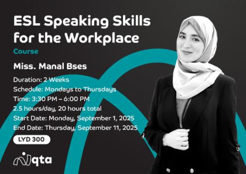 ESL Skills for the Workplace - Manal Bses